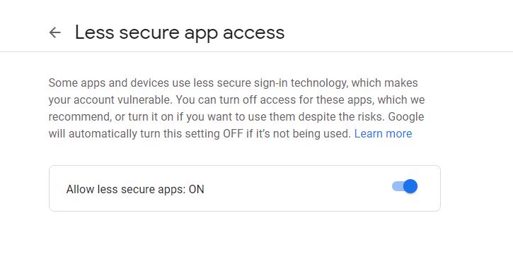 Gmail: How to send email from  linux server?